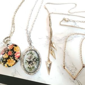 4 necklace bundle